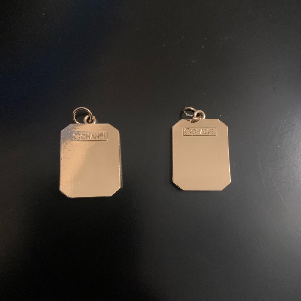 Two CHANEL Zipper Pulls - Picture 2 of 2